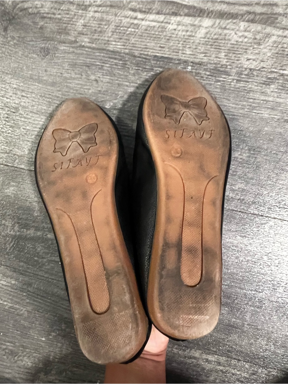 Classic Black Women's Ballet Flats - Picture 3 of 4